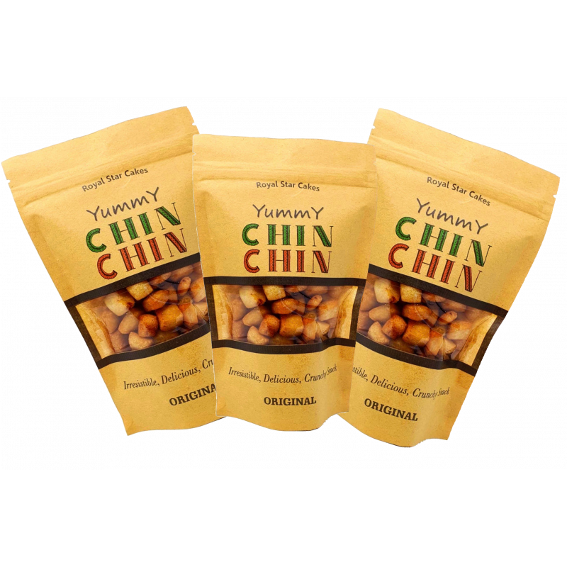 Yummy Chin Chin/ Achomo 100g (Pack of 3)