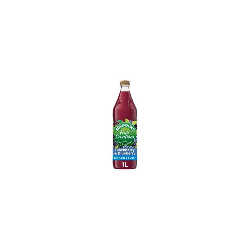Robinsons Fruit Creations - Blackberry & Blueberry 1L