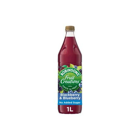 Robinsons Fruit Creations - Blackberry & Blueberry 1L