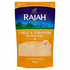 Rajah garlic and coriander...