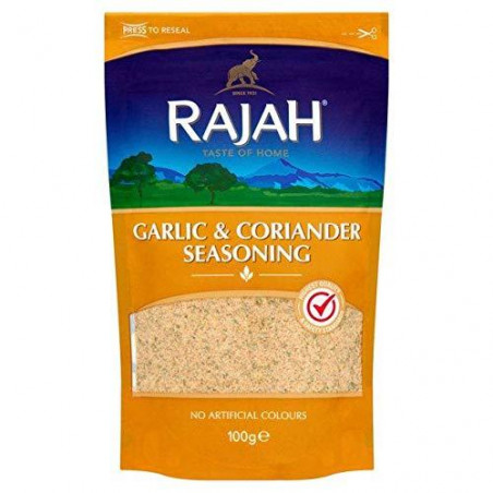 Rajah garlic and coriander seasoning 100g
