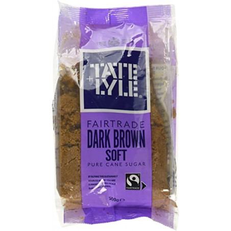 Tate & Lyle Fairtrade Dark Brown Sugar 500g