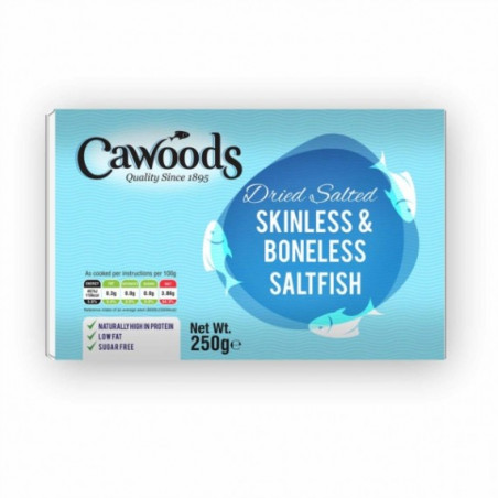 Cawoods Skinless And Boneless  Saltfish 100g