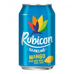 Rubicon sparkling mango can 330ml