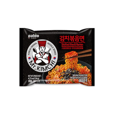 Mr Kimchi Noodles 134g - 1 Pack
