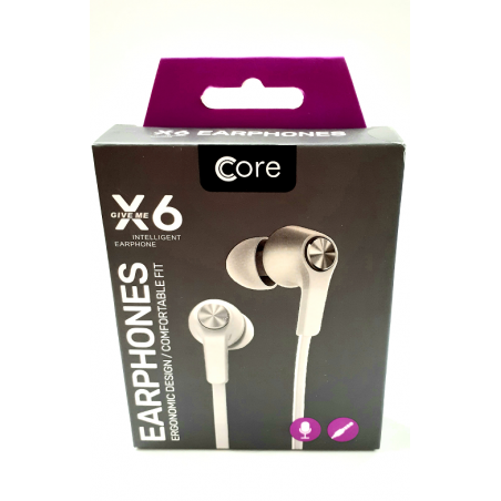 Core Earphones  X6