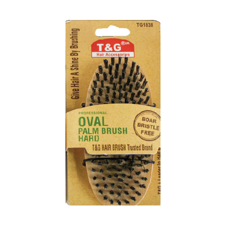 T&G professional oval palm brush hard