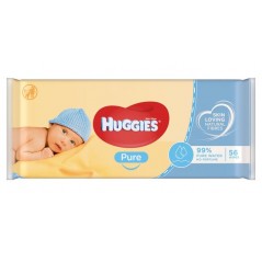 Huggies pure 56 wipes