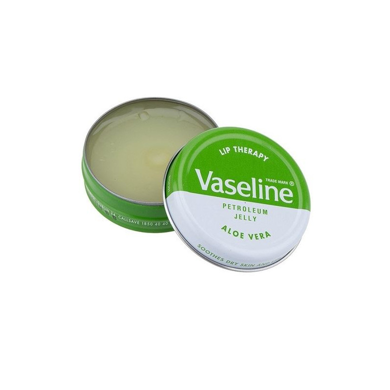 Vaseline Lip Therapy Petroleum Jelly Aloe Vera