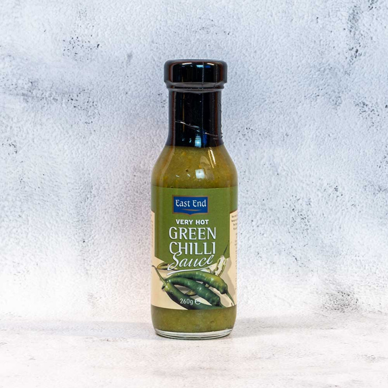 East End Hot Green Chilli Sauce 260g
