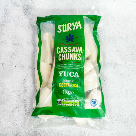 Cassava Chunks Yuca 1kg