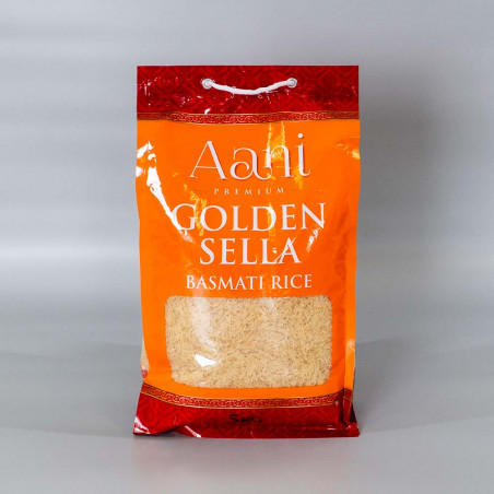 Aani Golden Sella Basmati Rice 5kg
