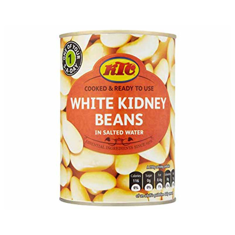 KTC White Kidney Beans in Salted Water 400g