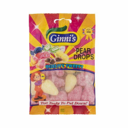 Ginni's Pear Drops Sweets 120g