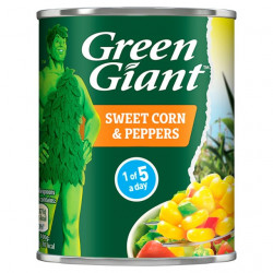 Green Giant Sweet Corn with Peppers 340g
