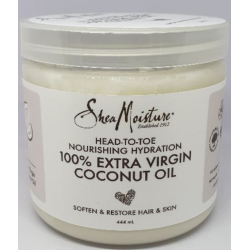 Shea Moisture Head to Toe 100% Extra Virgin Coconut Oil 444ml