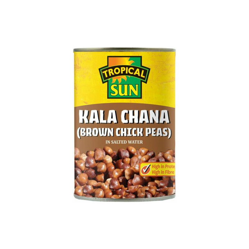 TS Kala Chana ( Brown Chick Peas ) in Salted Water 400g