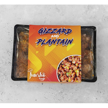 Funsho Foods Gizzard and Plantain 400g