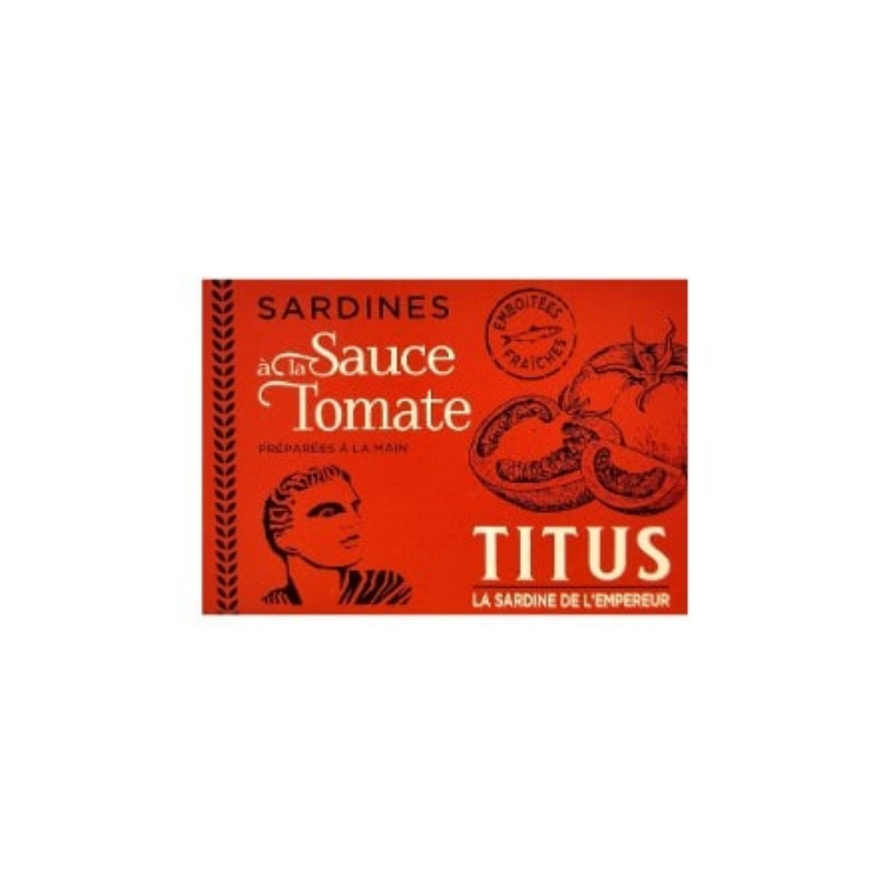 Titus Sardines in Tomato Sauce Single 125g
