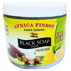 Africa Finest Black Soap Paste with Lemon 450g