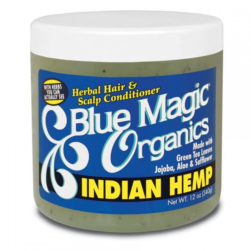 Blue Magic Herbal Hair and Scalp Conditioner Indian Hemp 340g