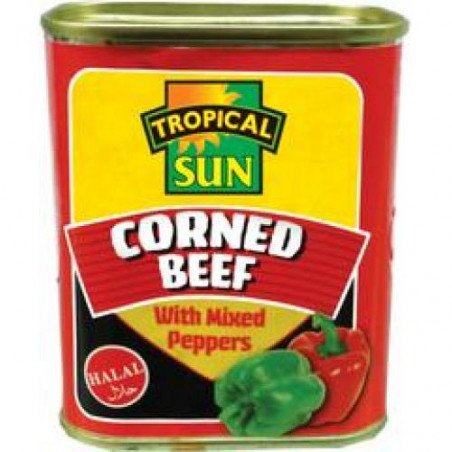 TS Corned Beef Mixed Peppers 340g
