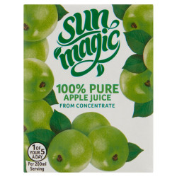 Sun Magic 100% Pure Apple Juice 200ml