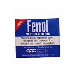 Ferrol Mentholated Rub 60g