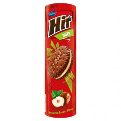 Hit Nuts Hazelnut Flavour Filing Biscuits 220g