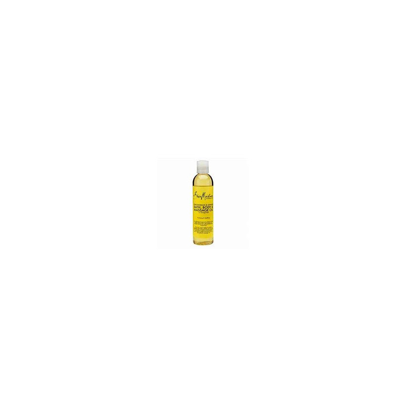 SM Lemongrass & Ginger Bath, Body and Massage Oil 236ml