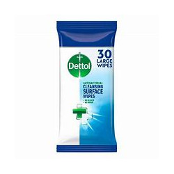 Dettol Antibacterial Wipes Pack of 30