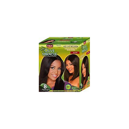 African Pride Olive Miracle 8 Salon pack Touch-ups