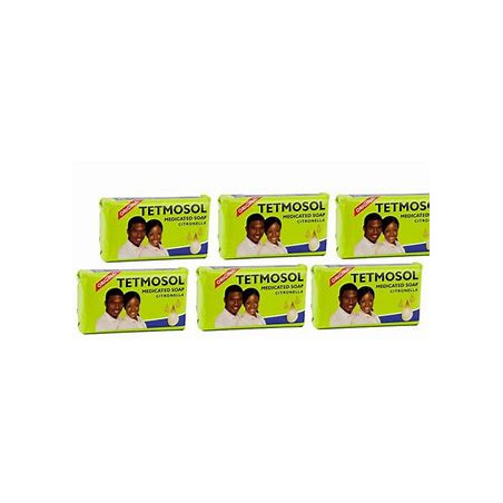 Tetmosol Medicated Soap pack of 6