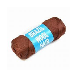 Brazil Wool Hair 70g Brown