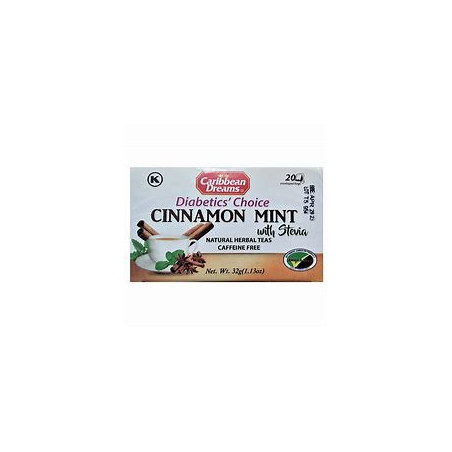 Caribbean Dreams Cinnamon Mint Tea - Diabetic