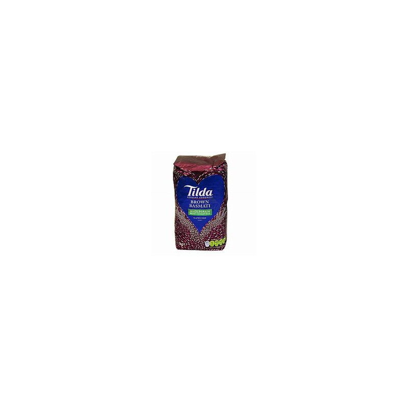 Tilda Brown Basmati Wholegrain 1kg