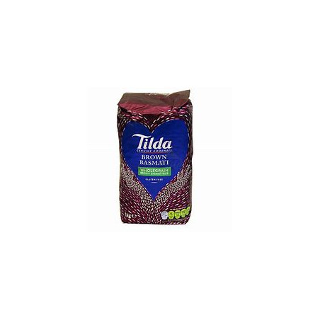 Tilda Brown Basmati Wholegrain 1kg