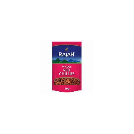 Rajah Red Whole Chillies 40g