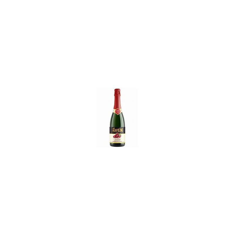Pure Heaven Sparkling Red Grape Drink 750ml