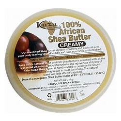 Kuza African White Creamy Shea Butter 600g