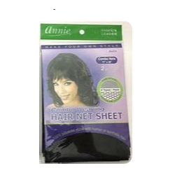 Annie Hair Net Sheet 2pack