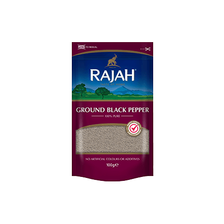 Rajah Ground Black Pepper 100g