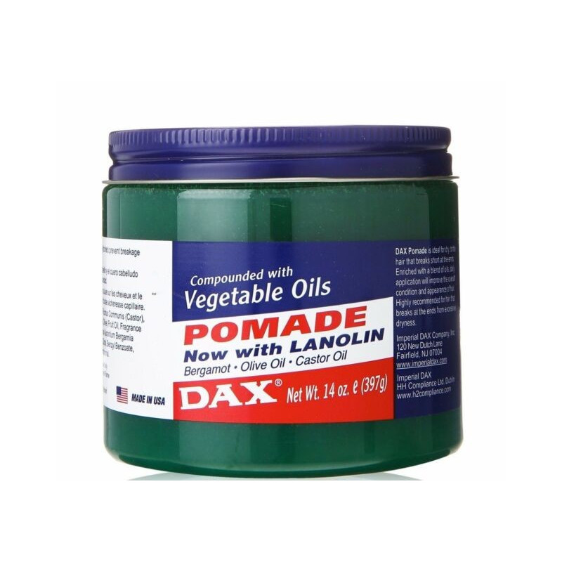 Dax Vegetable Oil Pomade with Lanolin 100g